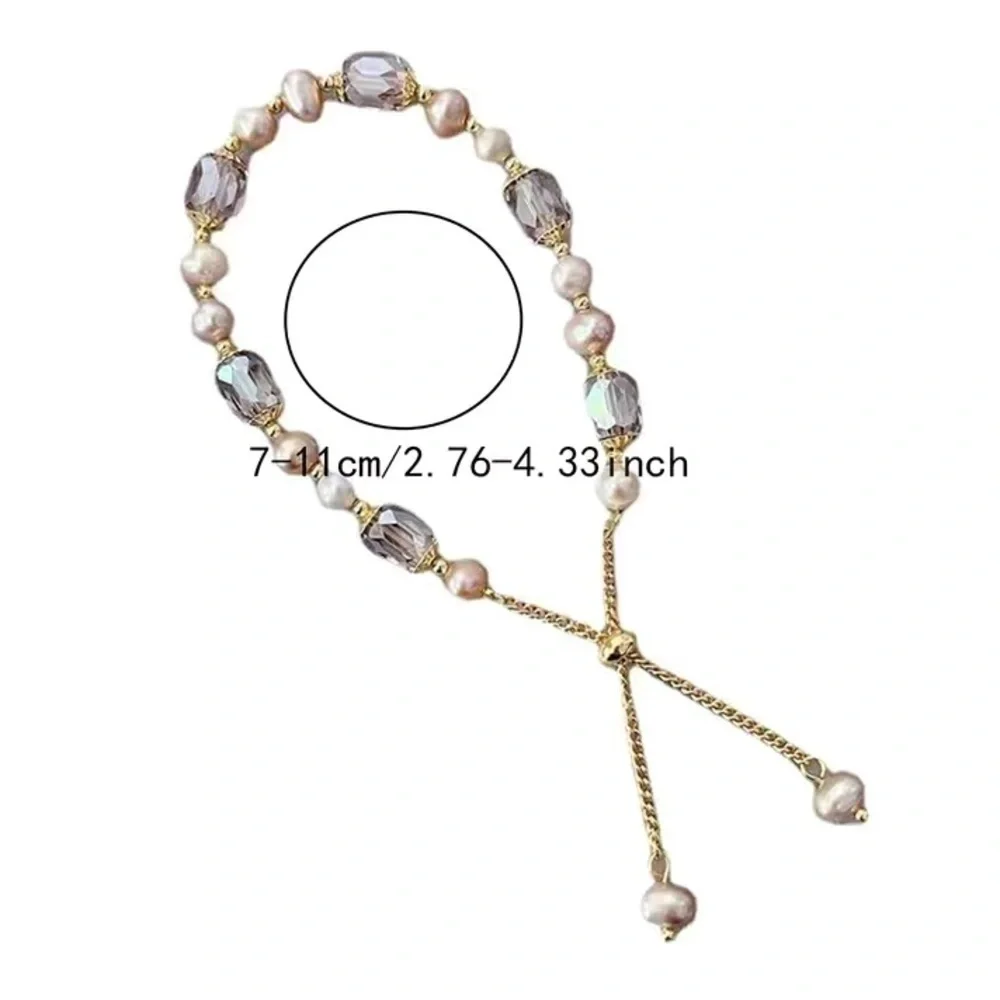 Pearl Simulant Adjustable Bolo Bracelet